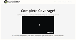 Desktop Screenshot of connectedexperts.com